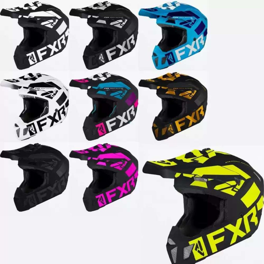 Snowmobile Helmets * | Fxr Mens Clutch Evo Le Snowmobile Helmets