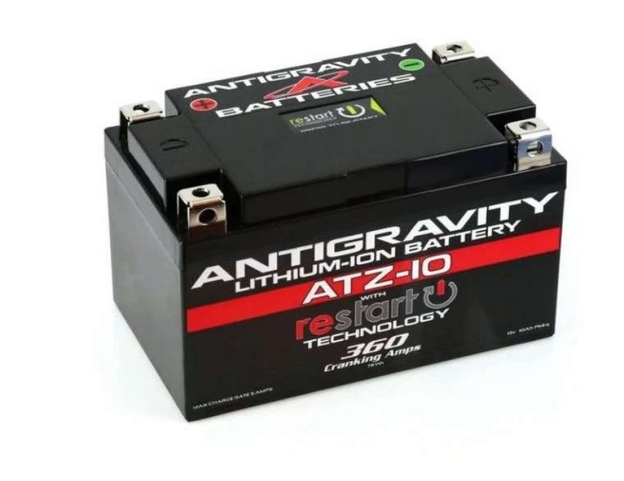 Motorcycle Batteries * | Antigravity Restart Lithium Ion Battery Atz-10