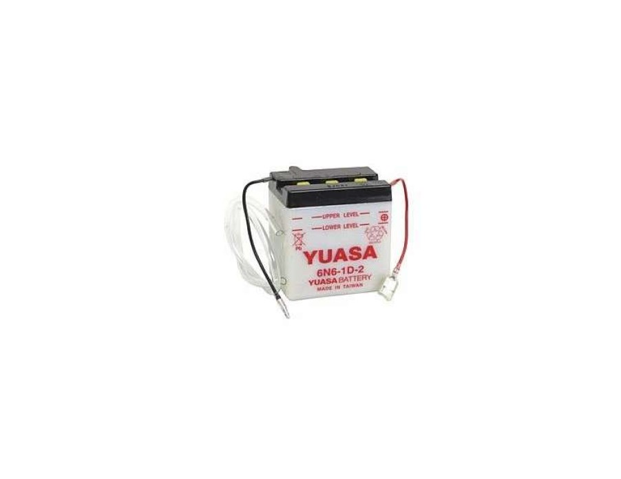 Motorcycle Batteries * | Yuasa Battery Conventional 6N6-1D-2