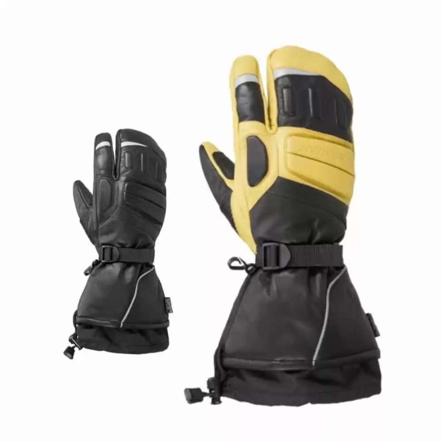 Snowmobile Gloves * | Castle Mens Trs-3 Finger Mitt Gloves