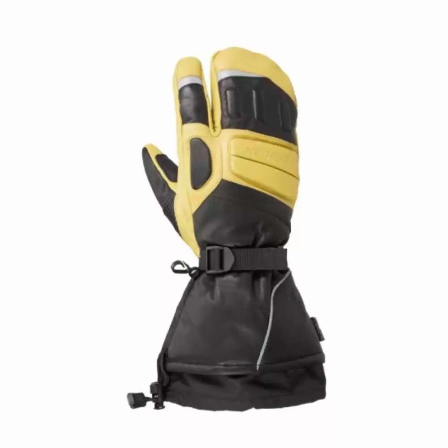 Snowmobile Gloves * | Castle Mens Trs-3 Finger Mitt Gloves