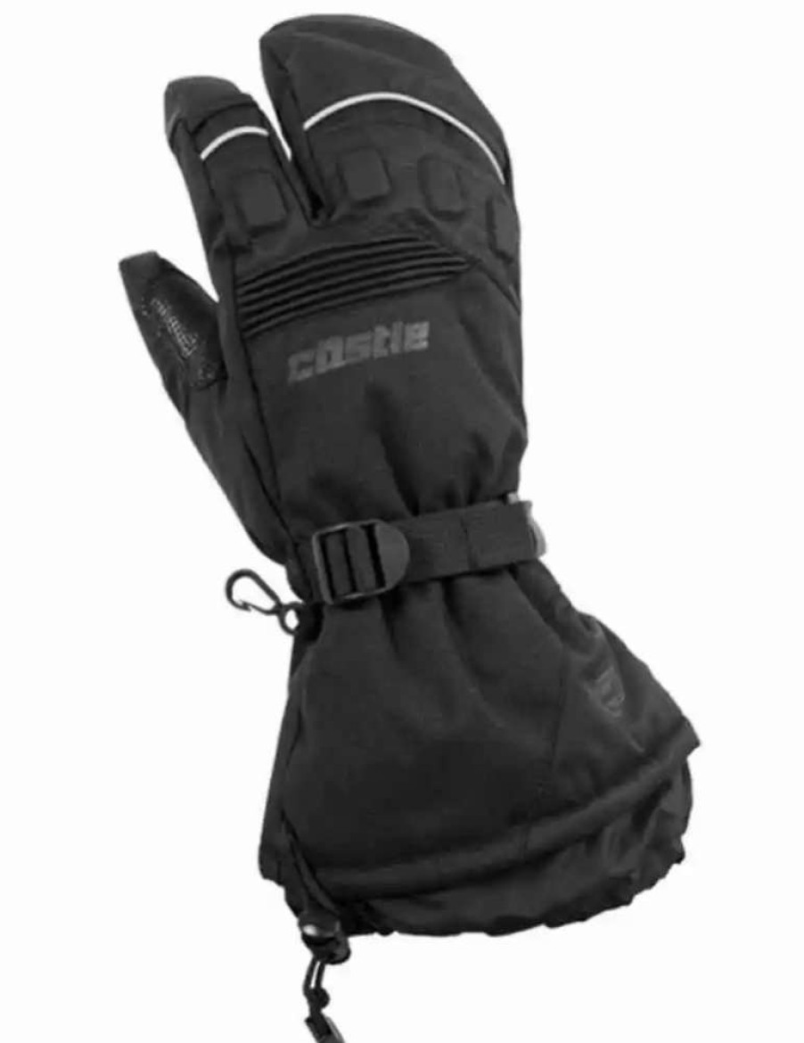 Snowmobile Gloves * | Castle Platform 3 Finger Snowmobile Mitt