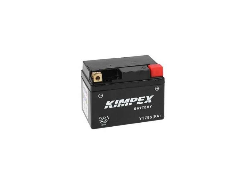 Motorcycle Batteries * | Kimpex Battery Maintenance Free Agm High Performance Ytz5S (Fa)