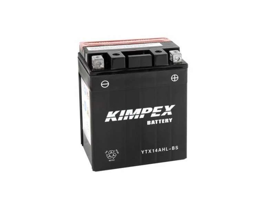 Motorcycle Batteries * | Kimpex Battery Maintenance Free Agm High Performance Ytx14Ahl-Bs