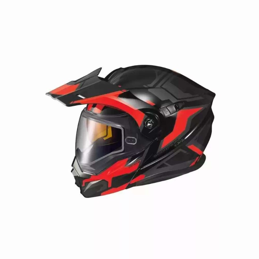 Snowmobile Helmets * | Scorpion Exo-At950 Ellwood Dual Pane Mens Snowmobile Helmet