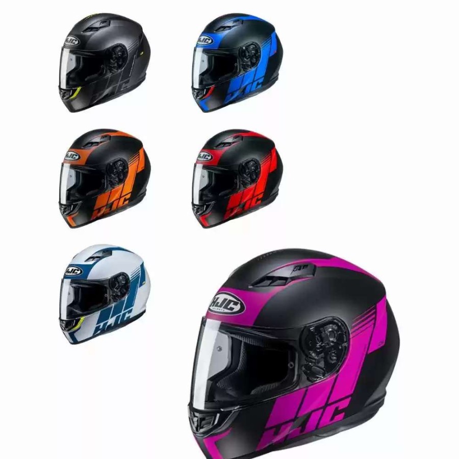 Snowmobile Helmets * | Hjc Full Face Snow Cs-R3 Mylo Dual Shield Helmets Pink/Black