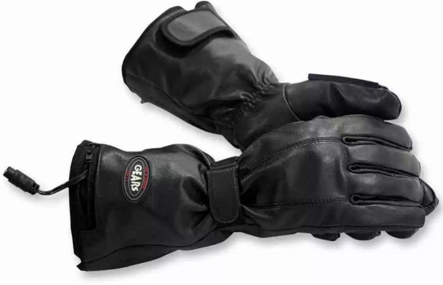 Snowmobile Gloves * | Gears Gen X-4 Warm Tek Leather Mens Heated Gloves