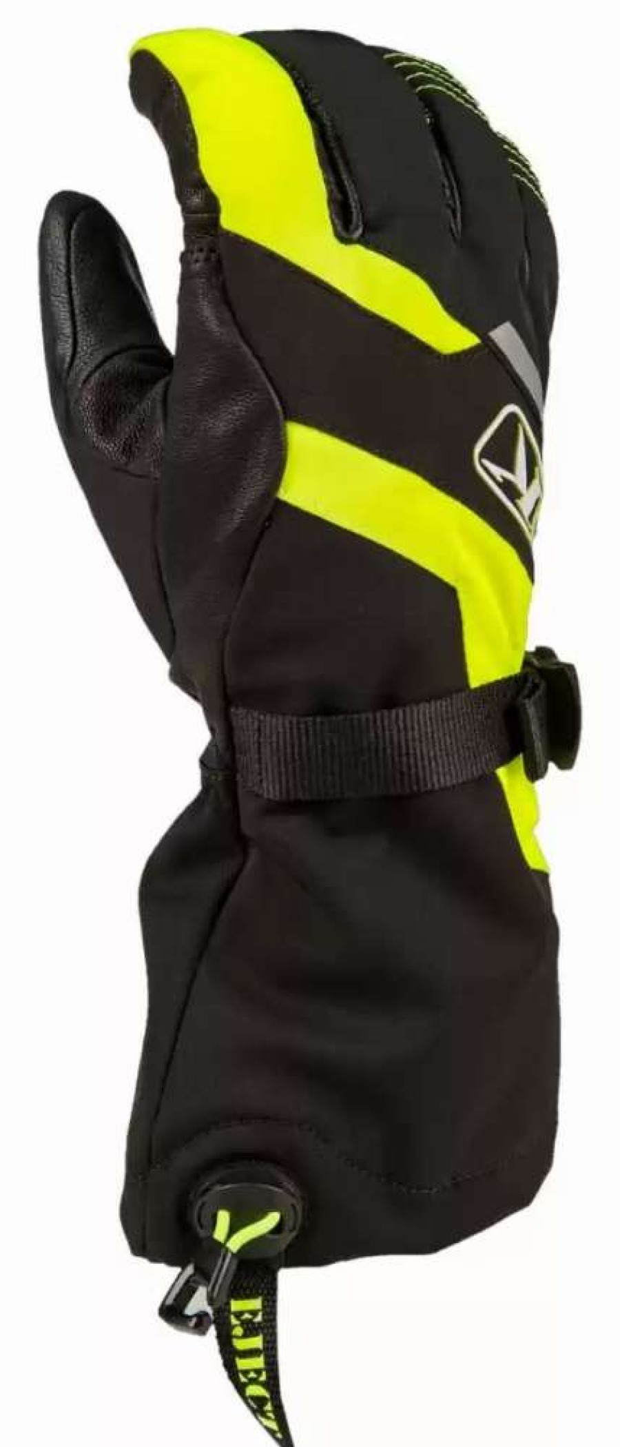 Snowmobile Gloves * | Klim K20 Powerxross Gauntlet Mens Motocross Glove Black