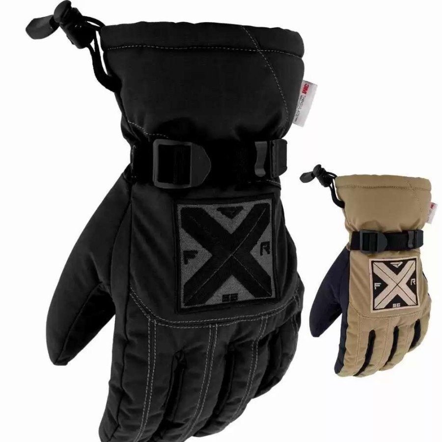 Snowmobile Gloves * | Fxr Racing F20 Ridge Mens Snowmobile Gloves