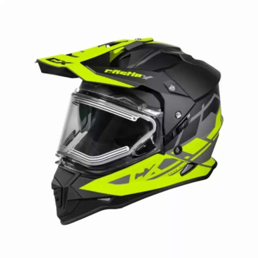 Snowmobile Helmets * | Castle X Mode Dual-Sport Sv Trance Electric Mens Snowmobile Helmets