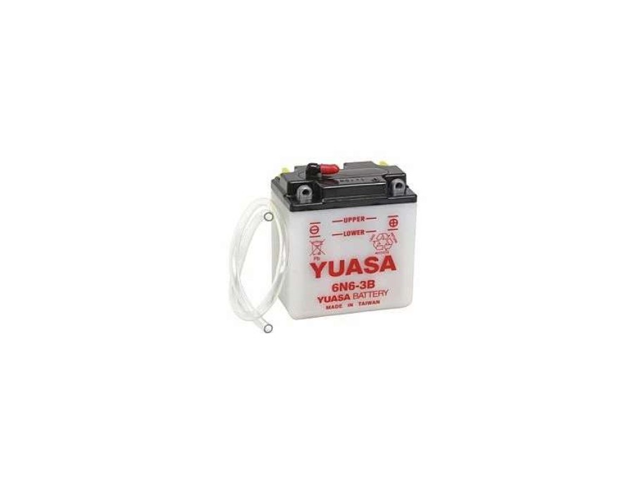 Motorcycle Batteries * | Yuasa Battery Conventional 6N6-3B