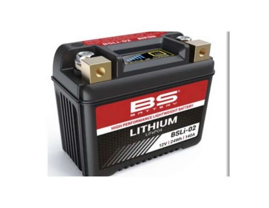 Motorcycle Batteries * | Bs Battery Bs Lithium Bsli-02/140Cca/24Wh