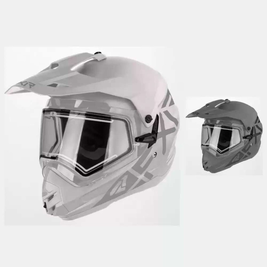 Snowmobile Helmets * | Fxr Mens Torque X Prime Helmet With E Shield & Sun Shade