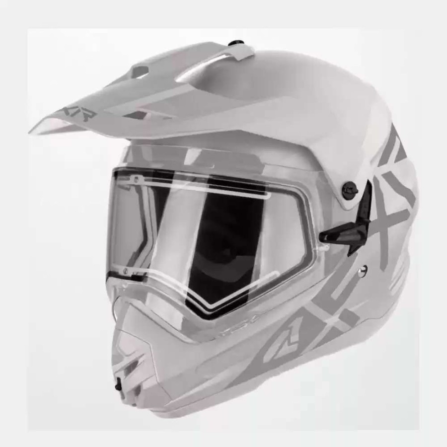 Snowmobile Helmets * | Fxr Mens Torque X Prime Helmet With E Shield & Sun Shade