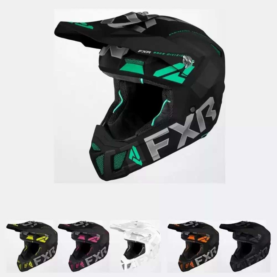 Snowmobile Helmets * | Fxr Mens Clutch Evo Helmet