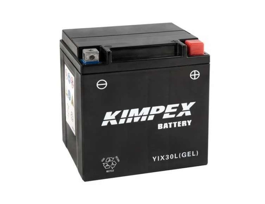 Motorcycle Batteries * | Kimpex Battery Maintenance Free Agm Yix30L(Gel)