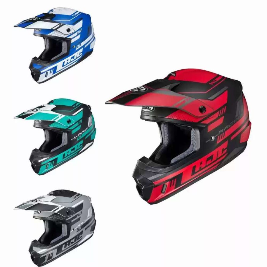 Snowmobile Helmets * | Hjc Snowcross Cs-Mx 2 Trax Mens Helmets