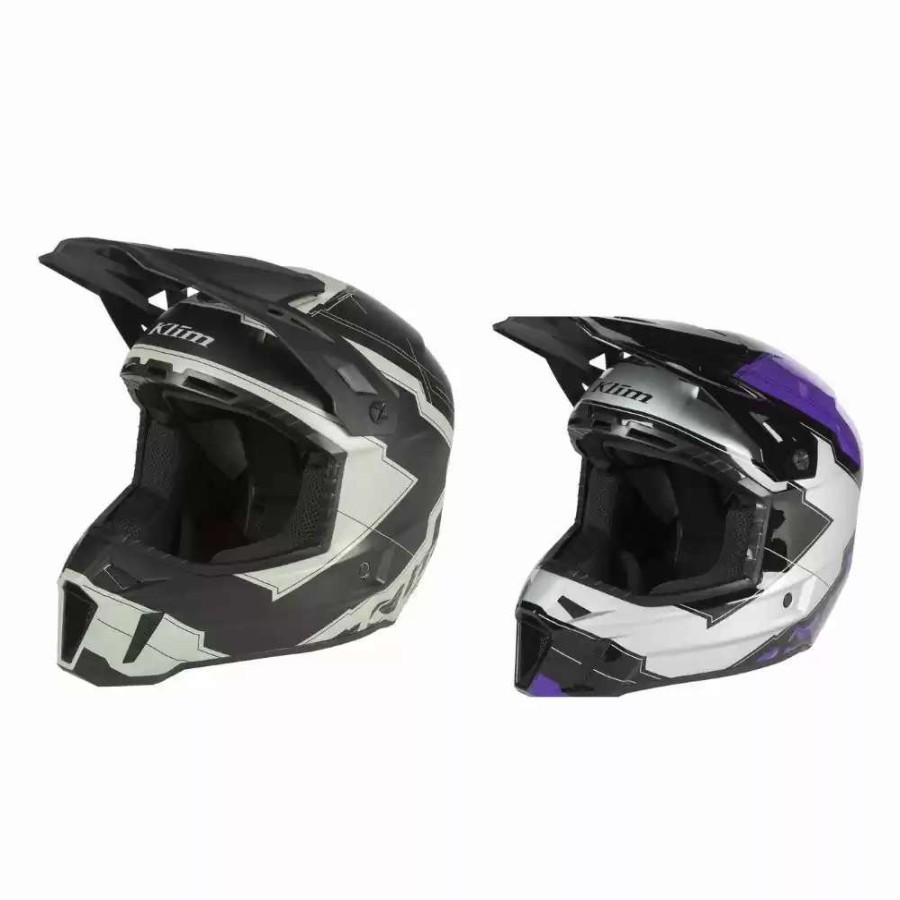 Snowmobile Helmets * | Klim F3 Series Verge Ece Mens Snowmobile Helmet