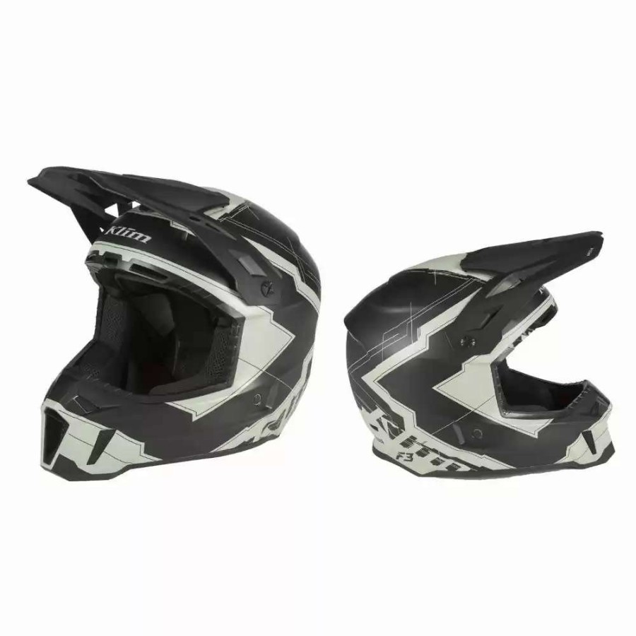 Snowmobile Helmets * | Klim F3 Series Verge Ece Mens Snowmobile Helmet