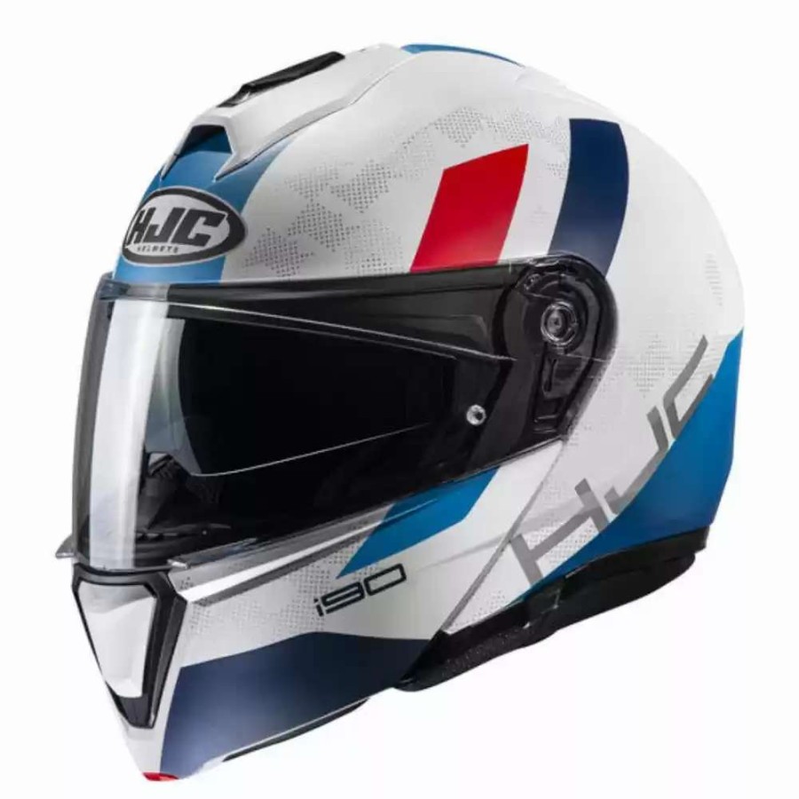 Snowmobile Helmets * | Hjc Modular Snow I90 Syrex Dual Shield Helmets