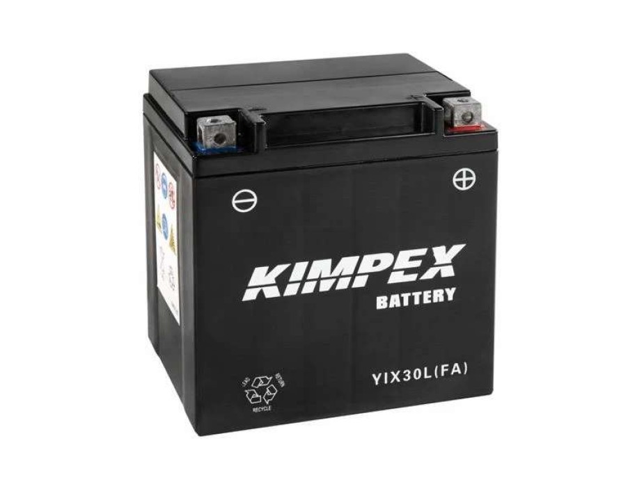 Motorcycle Batteries * | Kimpex Battery Maintenance Free Agm Yix30L