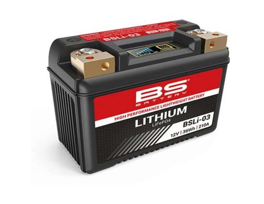 Motorcycle Batteries * | Bs Battery Bs Lithium Bsli-03/210Cca/36Wh