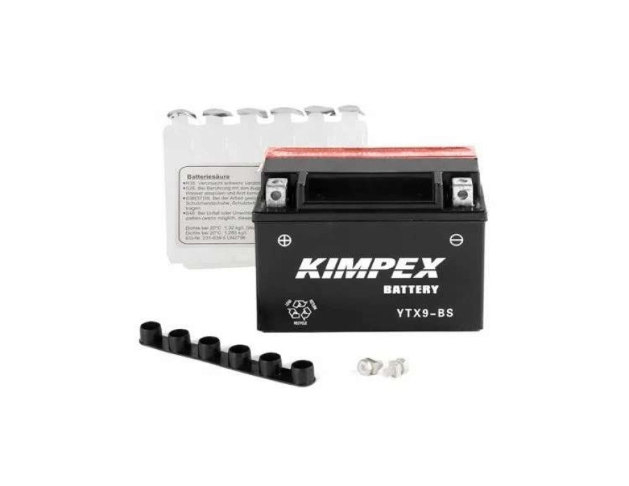 Motorcycle Batteries * | Kimpex Battery Maintenance Free Agm Ytx9-Bs