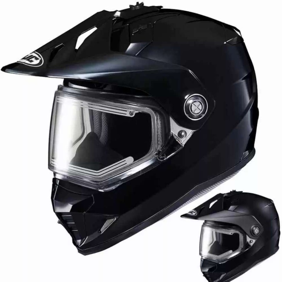 Snowmobile Helmets * | Hjc Ds-X1 Solid Mens Electric Snowmobile Helmets