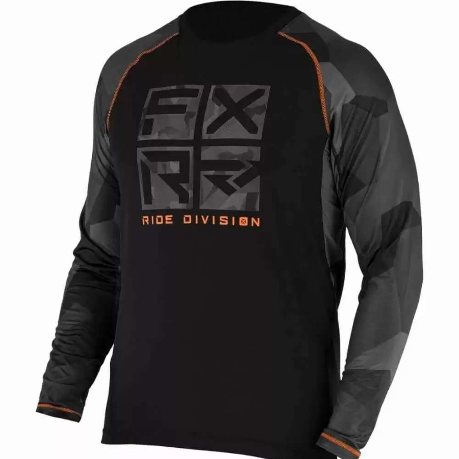 Accessories * | Fxr Racing F20 Atmosphere Mens Snowmobile Long Sleeve Jersey