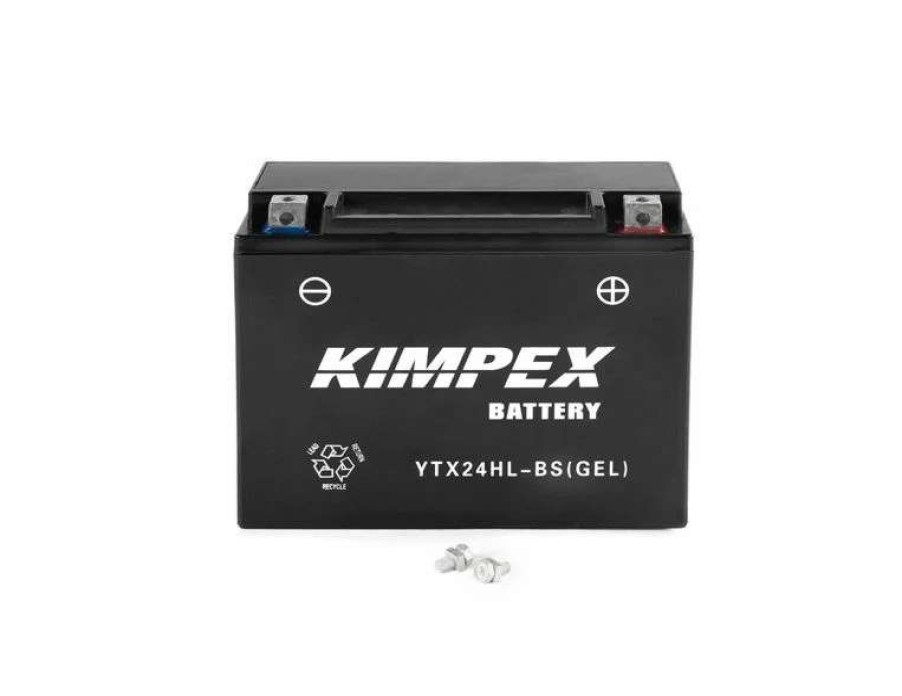 Motorcycle Batteries * | Kimpex Battery Maintenance Free Agm High Performance Ytx24Hl-Bs(Gel)