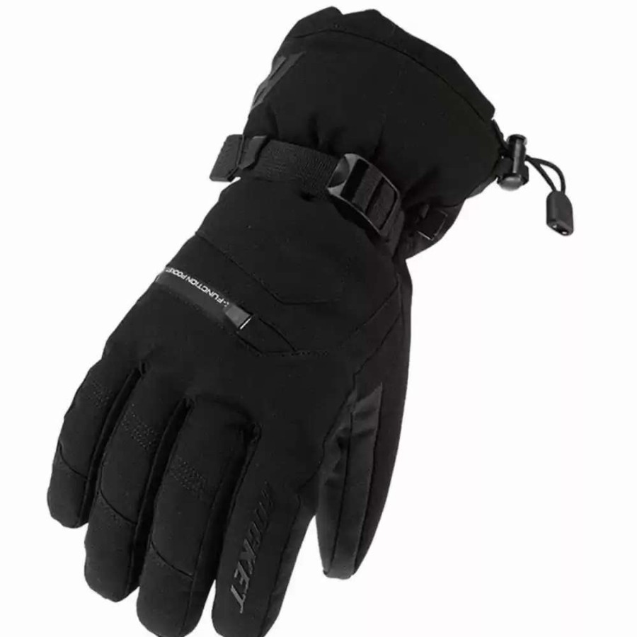 Snowmobile Gloves * | Joe Rocket Full Blast Mens Snowmobile Gloves Black