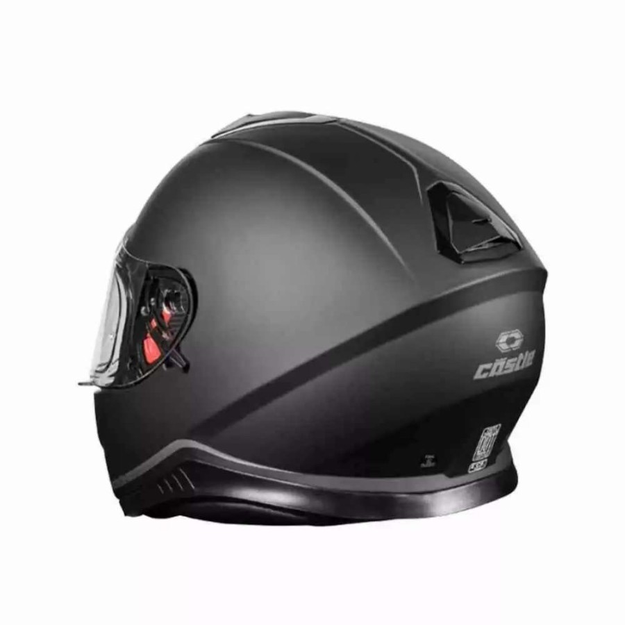 Snowmobile Helmets * | Castle X Thunder 3 Sv Solid Electric Mens Snowmobile Helmets