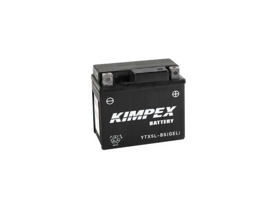 Motorcycle Batteries * | Kimpex Battery Maintenance Free Agm Ytx5L-Bs(Gel)