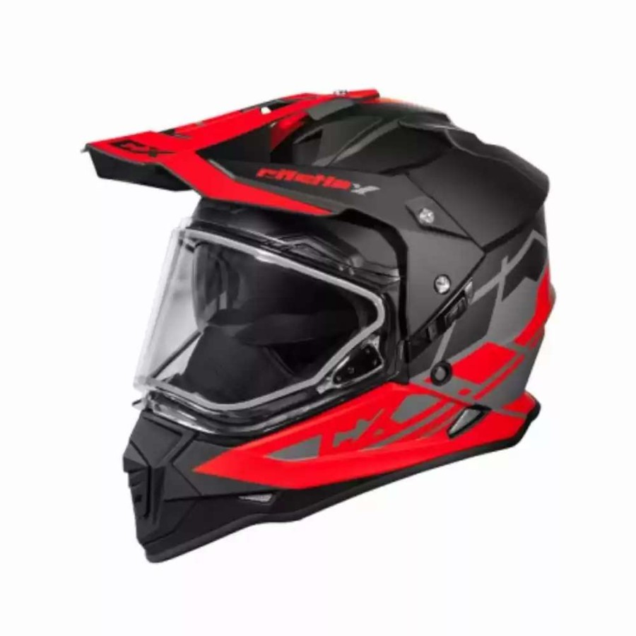 Snowmobile Helmets * | Castle X Mode Dual-Sport Sv Trance Mens Snowmobile Helmets