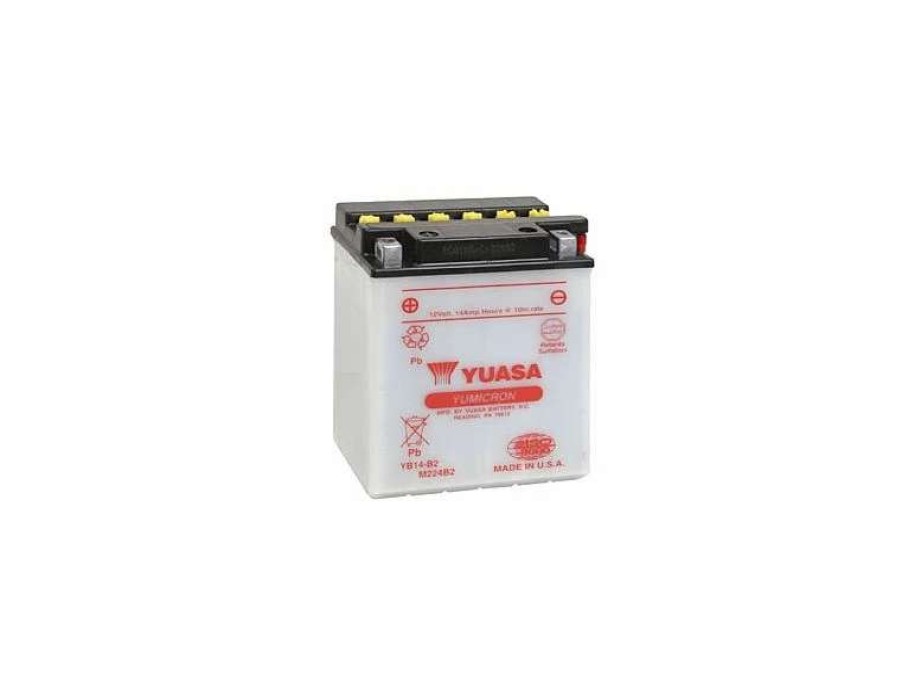 Motorcycle Batteries * | Yuasa Battery Yumicron Yb14-B2