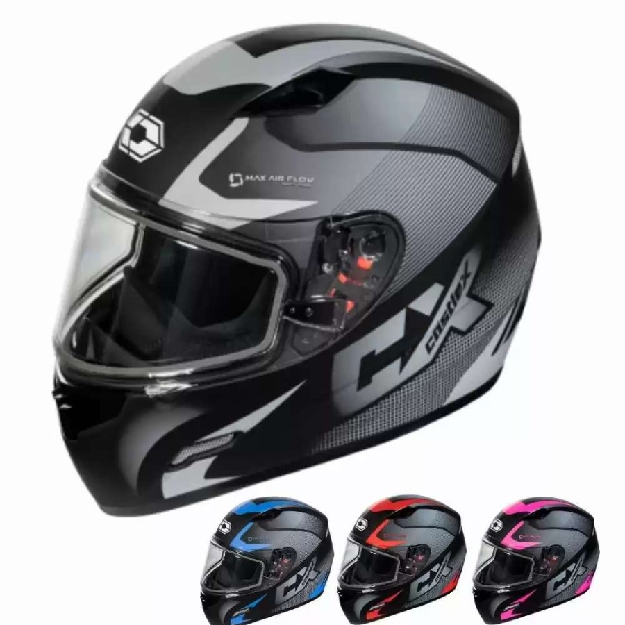 Snowmobile Helmets * | Castle X Mugello Squad Mens Snowmobile Helmets Matte Blue