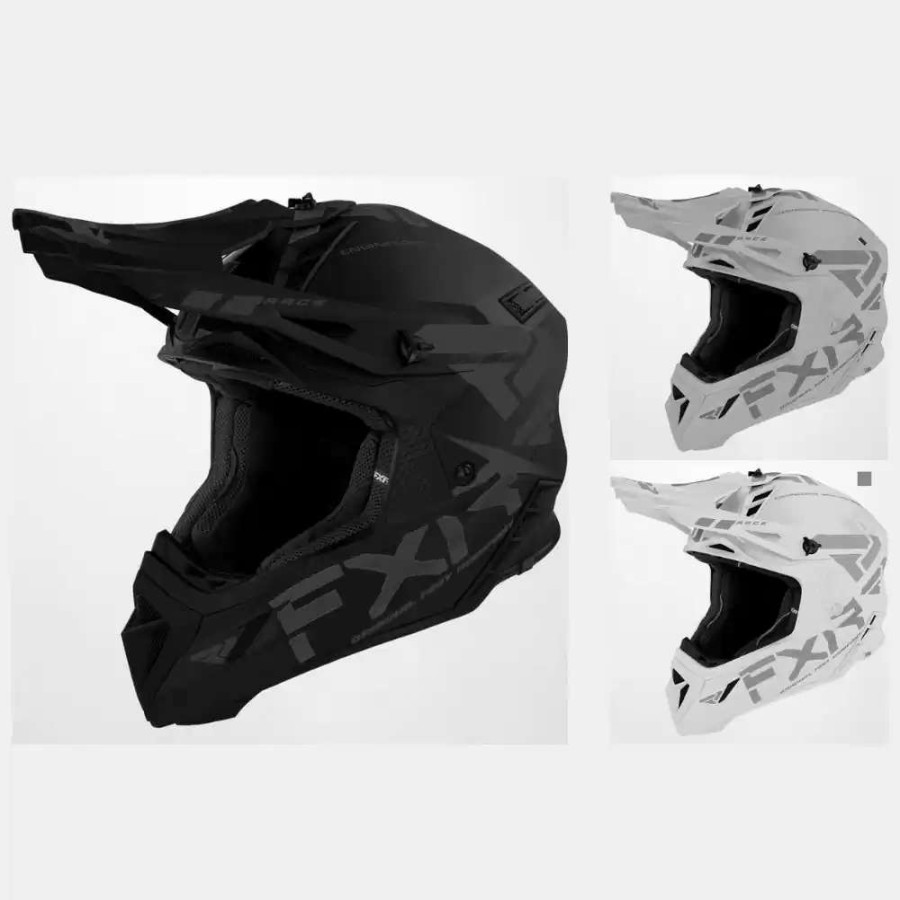 Snowmobile Helmets * | Fxr Mens Helium Prime Helmet With Quick Release Auto Buckle