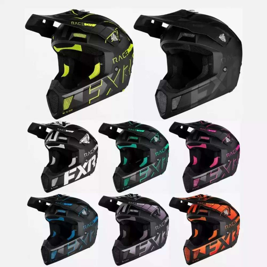 Snowmobile Helmets * | Fxr Mens Clutch Evo Snowmobile Helmets