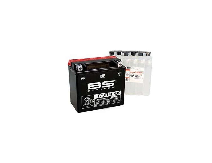 Motorcycle Batteries * | Ytx14L-Bs (Btx14L-Bs) Bs Battery