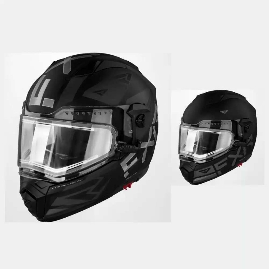 Snowmobile Helmets * | Fxr Mens Maverick Speed Helmet Black Ops