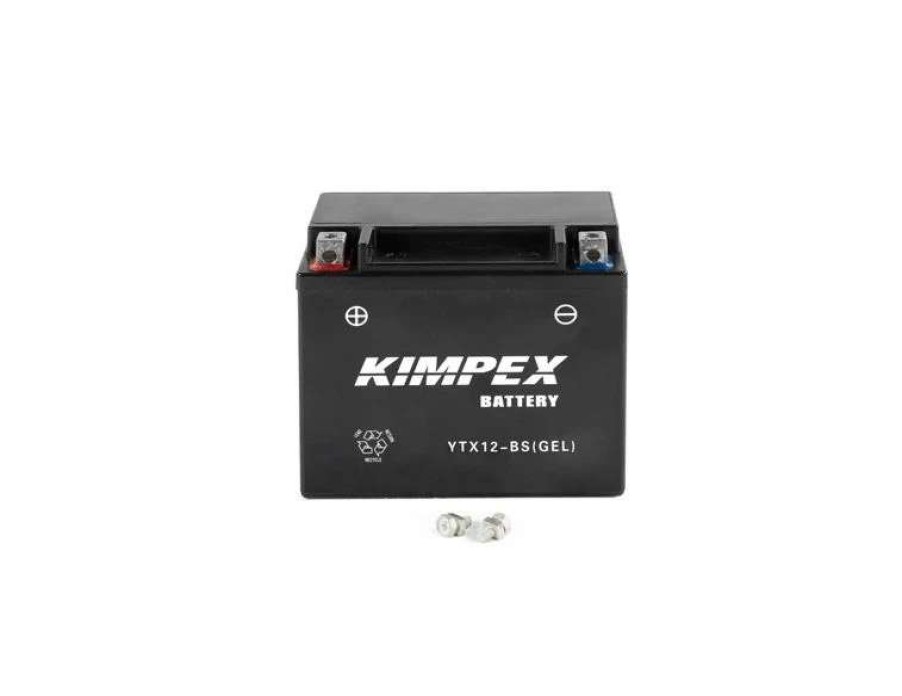 Motorcycle Batteries * | Kimpex Battery Maintenance Free Agm Ytx12-Bs(Gel)