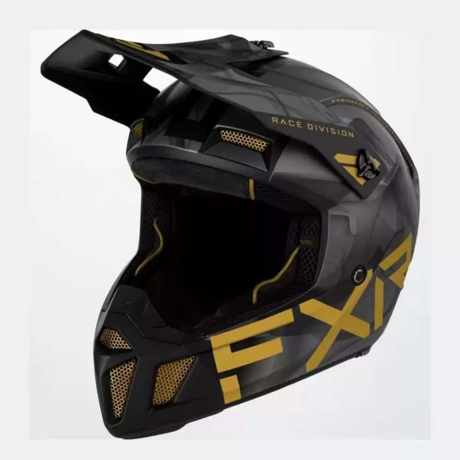 Snowmobile Helmets * | Fxr Mens Clutch Smoke Helmet