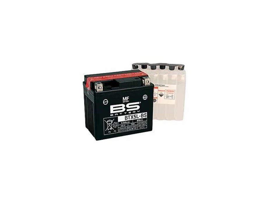 Motorcycle Batteries * | Ytx5L-Bs (Btx5L-Bs) Bs Battery