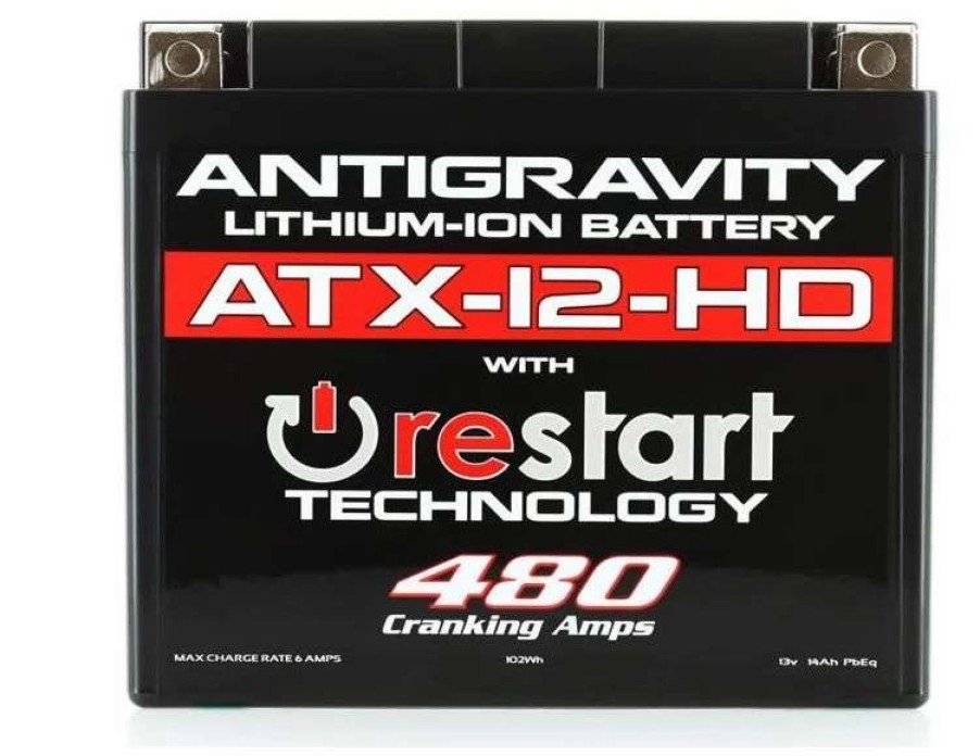 Motorcycle Batteries * | Antigravity Atx12-Hd Re-Start Battery