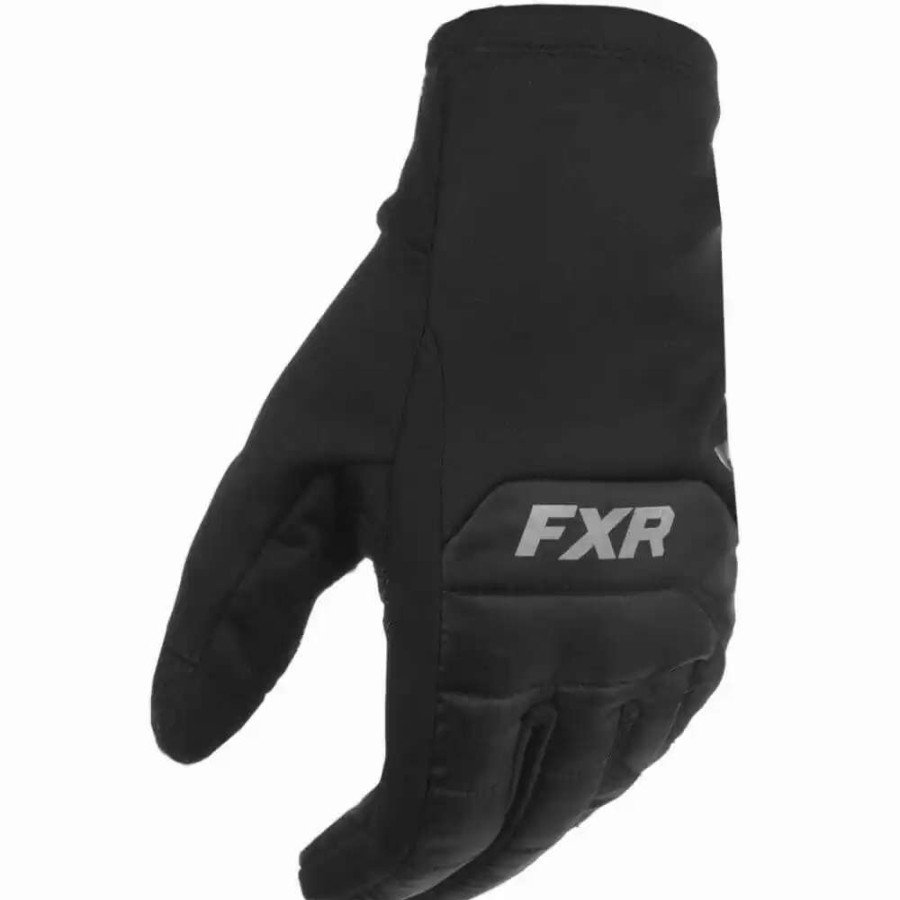 Snowmobile Gloves * | Fxr Racing F20 Podium Mens Snowmobile Gloves Black