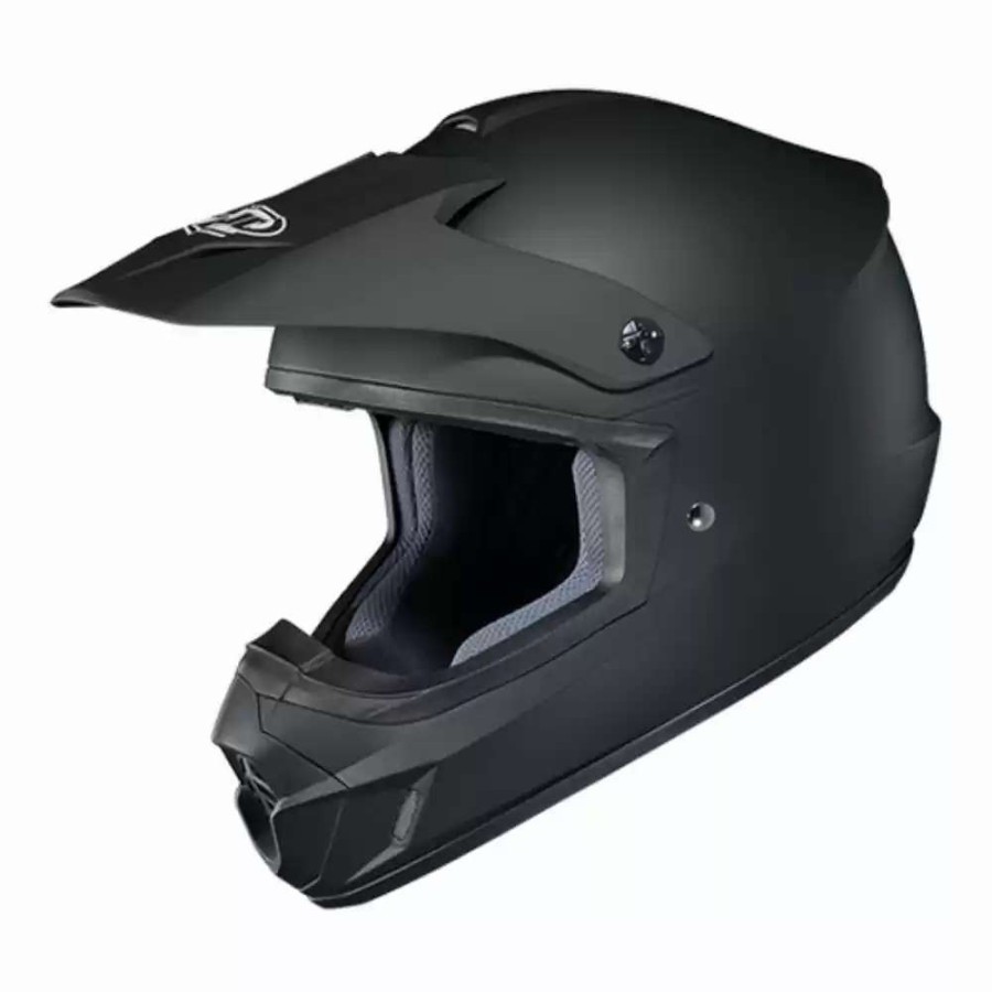 Snowmobile Helmets * | Hjc Snowcross Cs-Mx 2 Matte Black Helmet