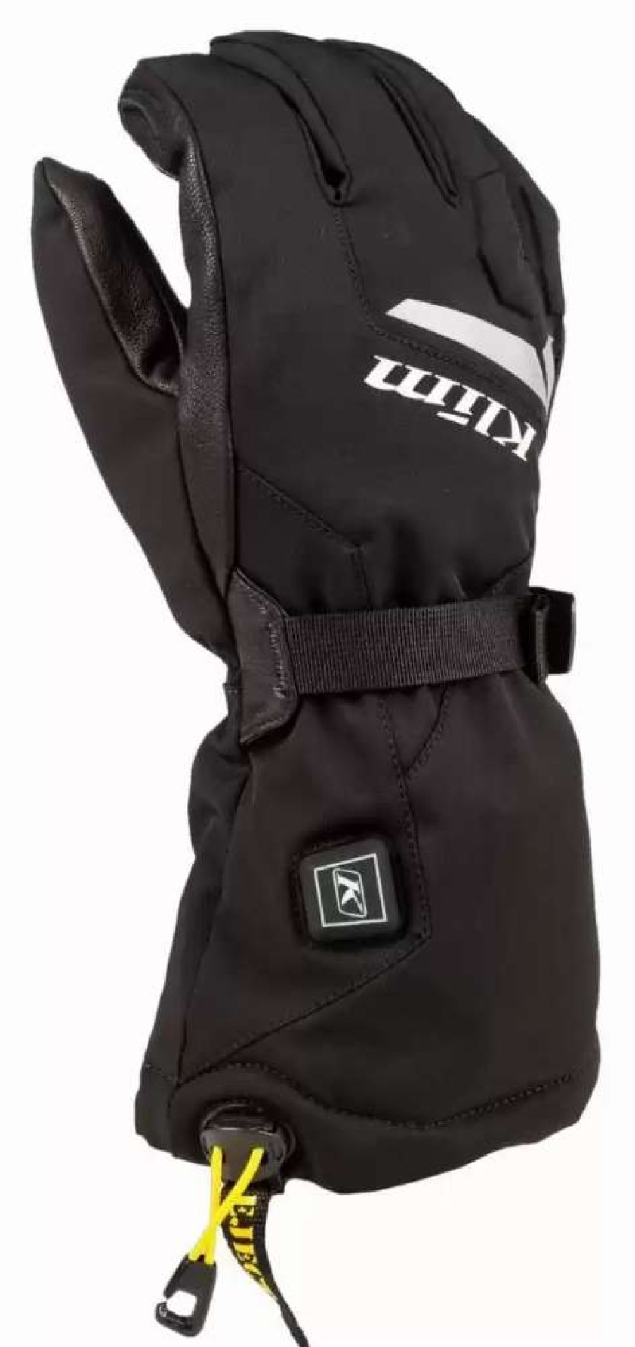 Snowmobile Gloves * | Klim Resistor Htd Gauntlet Mens Snowmobile Gloves Black