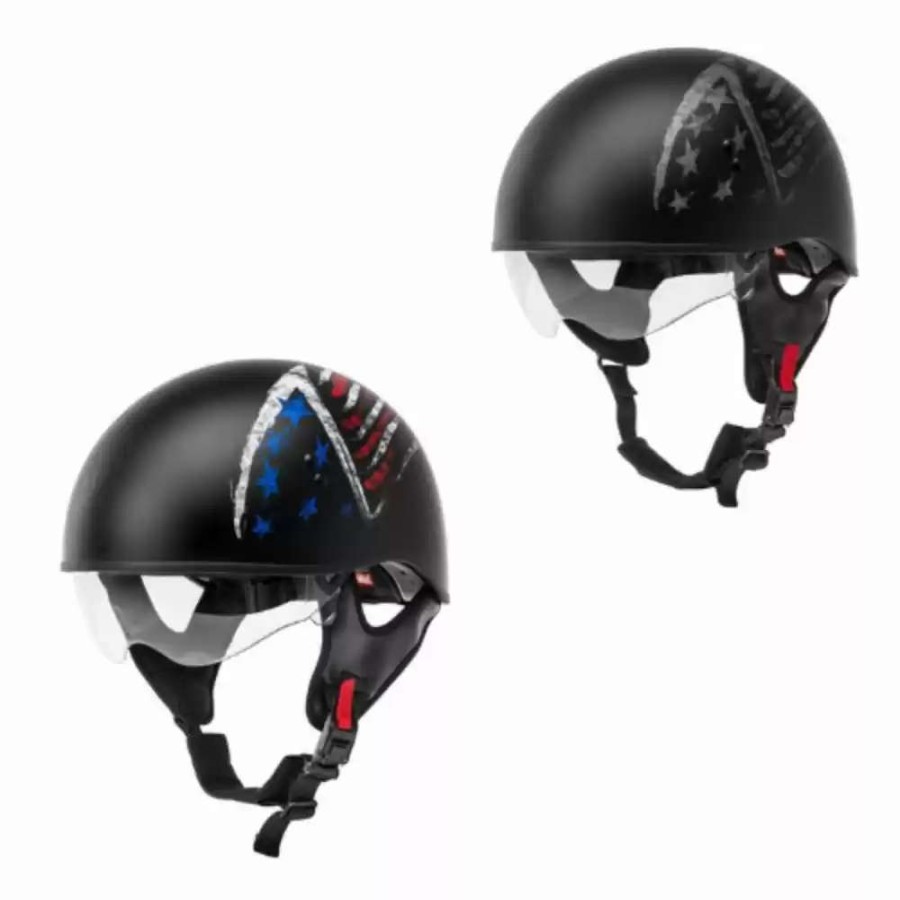 Snowmobile Helmets * | Gmax Hh-65 Naked Bravery Helmet