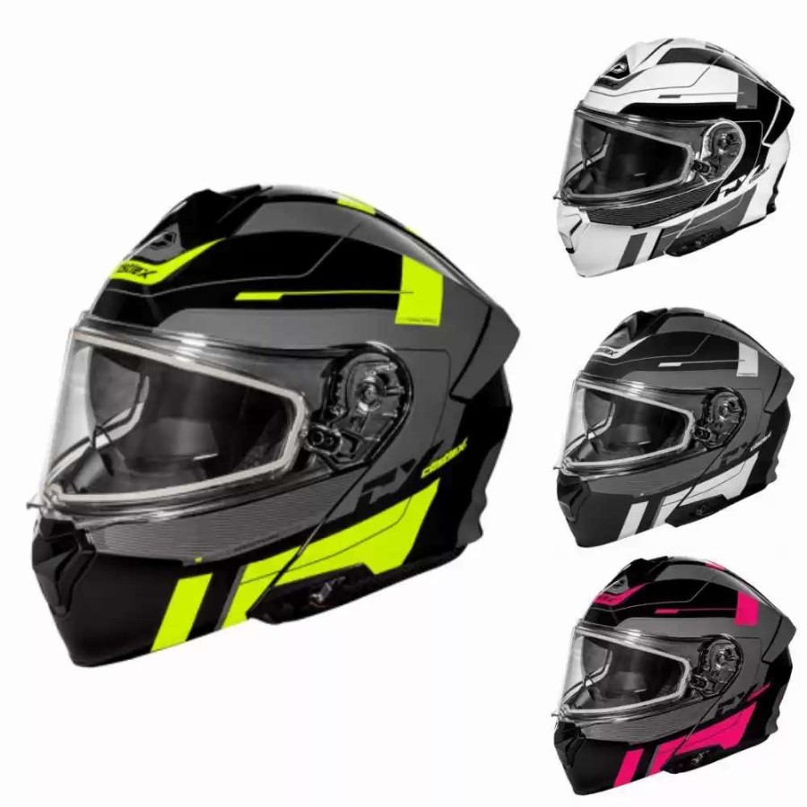 Snowmobile Helmets * | Castle X Snowmobile Mens Cx935 Raid Modular Helmets