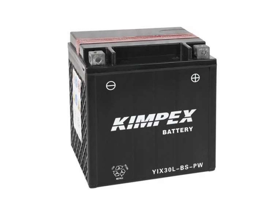 Motorcycle Batteries * | Kimpex Battery Maintenance Free Agm Yix30L-Bs-Pw